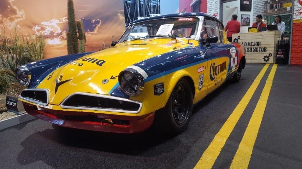 Retromobile 2018 - Studebacker - Pierre de Toisy - El Frances Volante chronométré à 316 kmh durant la Panamericana @ Olivier Rogar