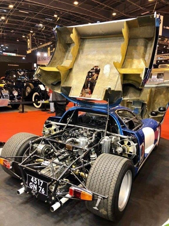 Retromobile 2018 - William l'Anson - Alpine A 220 1968 @ Carol Quiniou