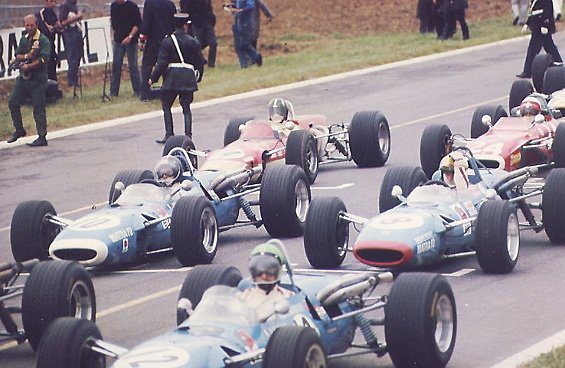 Jean-Pierre Beltoise - Départ Reims 1968