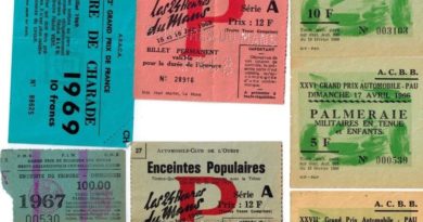 Autographes de pilotes