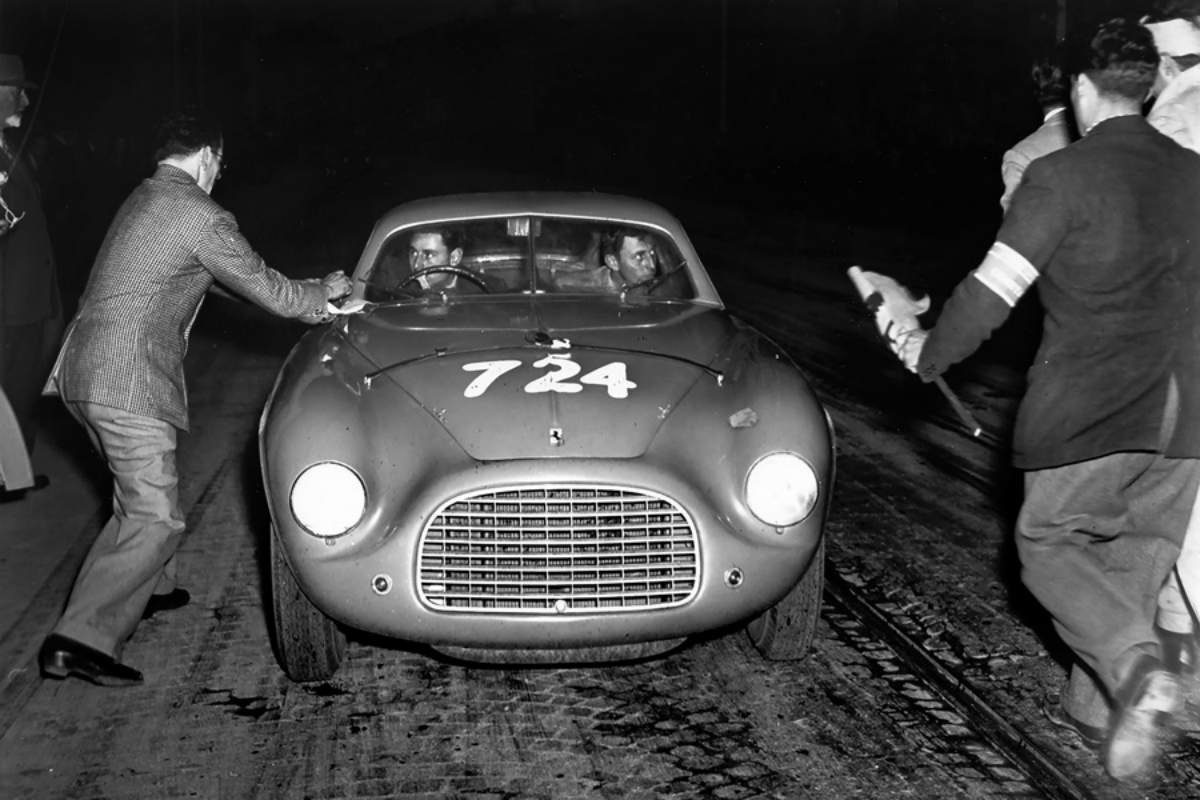 Giannino Marzotto, vainqueur des Mille Milles 1950