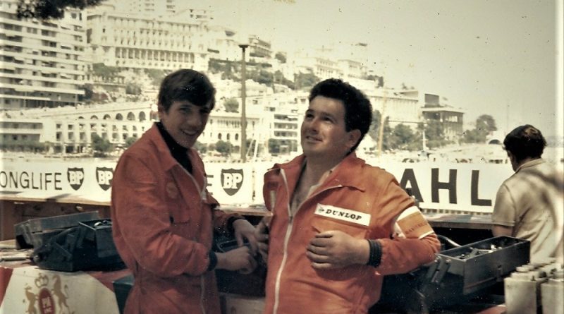 Jean-Pierre Pflugseder - Alan Challis © Archives Jean-Pierre Pflugseder.