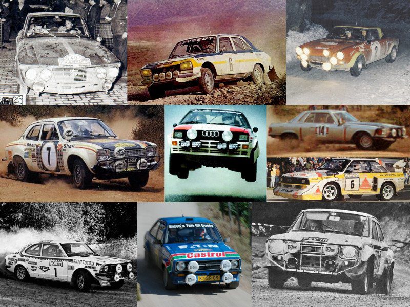 Hannu Mikkola - Escort, Quattro, 504, Fulvia