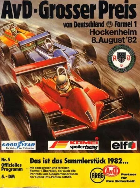 GP Allemagne 1982