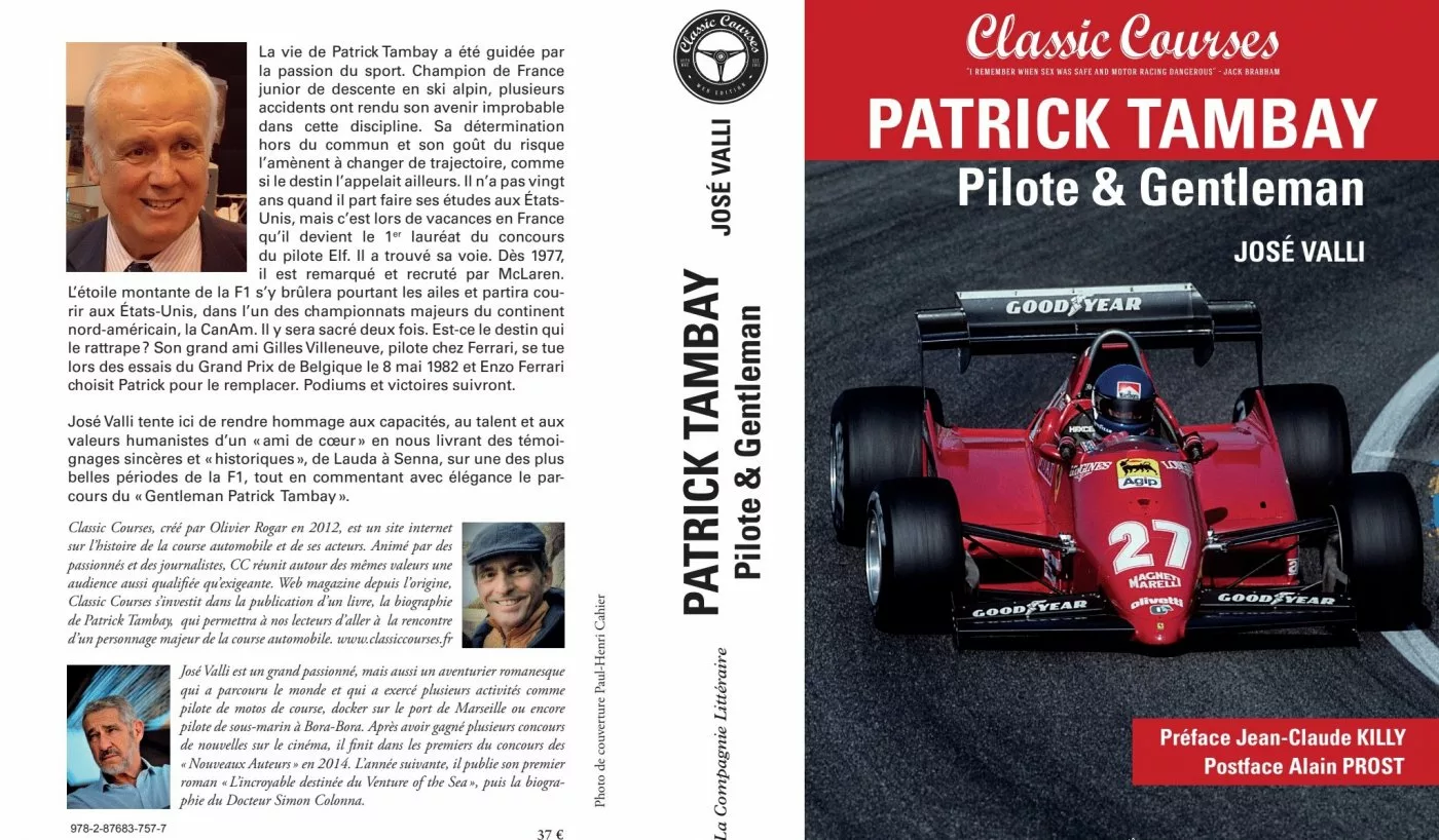 livre patrick tambay