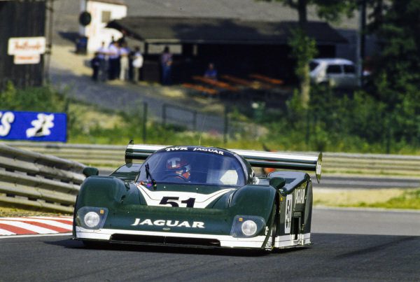 Brundle Jaguar Spa