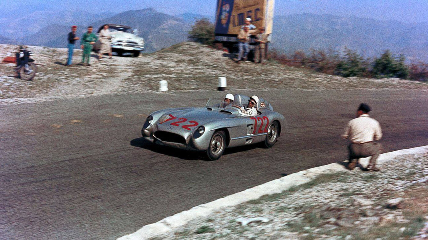 Mille Milles 1955 Moss-Jenkinson - Photo : Klemantasky/Getty