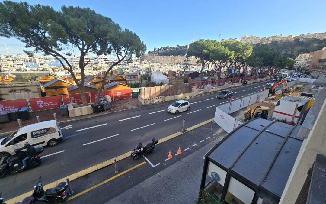 Une terrasse pour le GP de Monaco Historique 25-26 avril 2026
