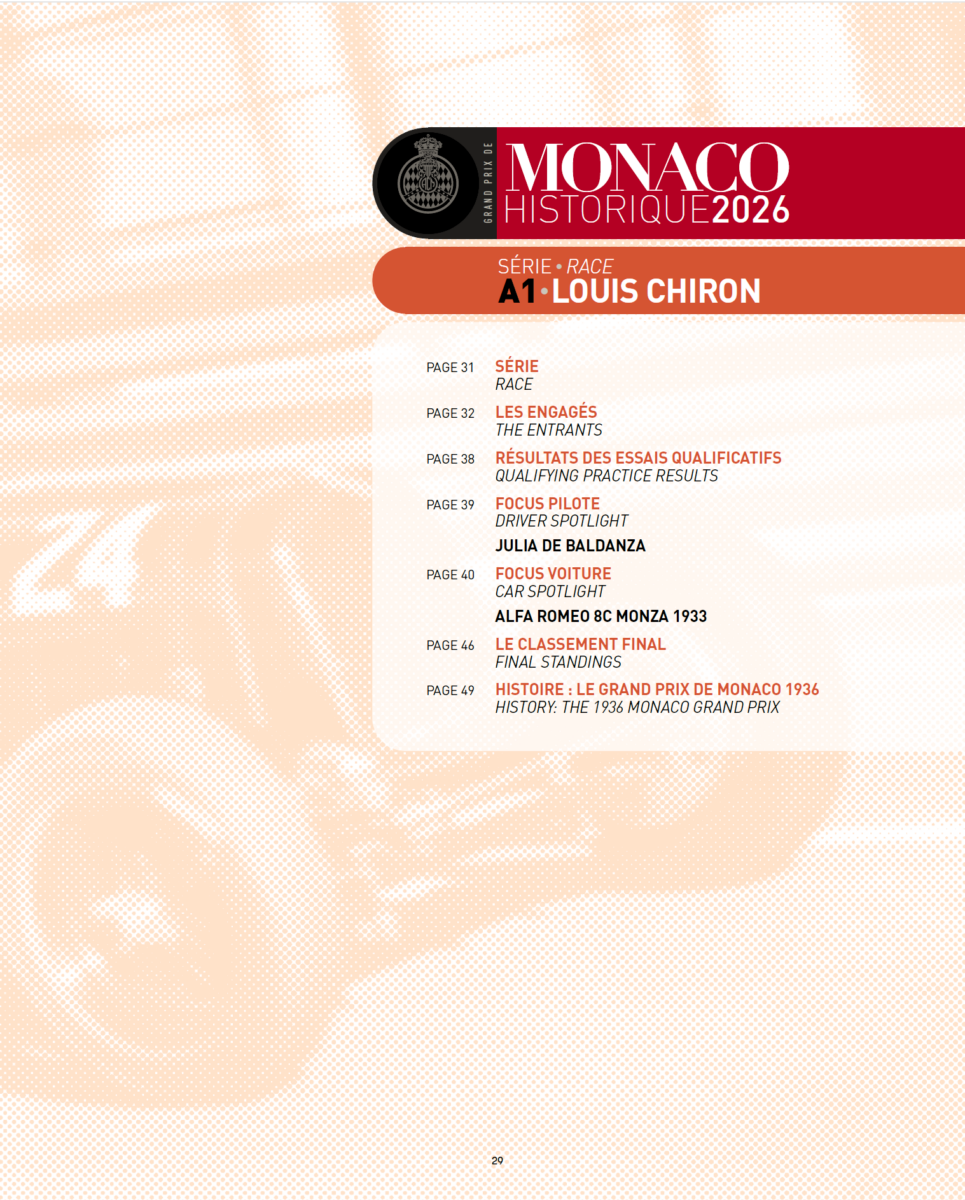 GP de Monaco Historique 2026 : Le livre – Image 8