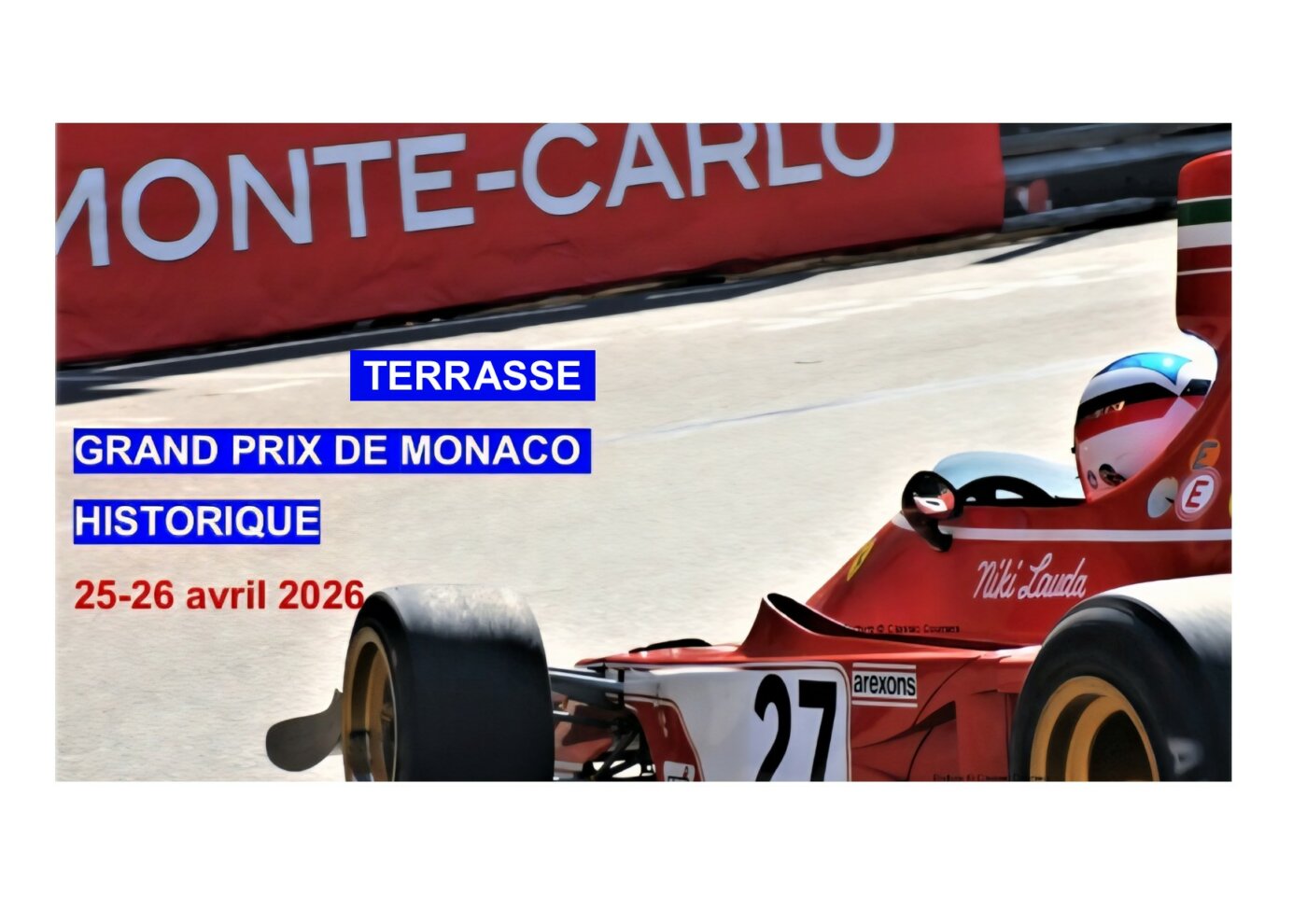 Assistez au GP de Monaco Historique depuis une terrasse le dimanche 26 avril 2026 – Image 2